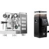 Rocket Espresso Appartamento, white + Rancilio STILE, black