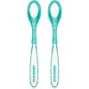 KikkaBoo Lyžičky s tepelným senzorom Boo Mint 2 ks