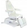 ERANTI Elektrické kozmetické - pedikérske kreslo Mazaro BR-6672C biele