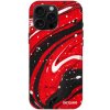 Picasee Fashion Case MagSafe pre Apple iPhone 16 Pro Max - Red black