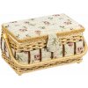BELLATEX G - Box na šití 28 × 18 × 15 cm režná, růže