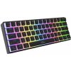 Genesis herná klávesnica THOR 660 G2/Gateron Brown/USB+BT/US layout/Čierna NKG-2196