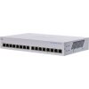 Cisco switch CBS110-16T (16xGbE, fanless)