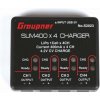 Graupner USB nabíjačka SLIM 400x4 1S LiPo 4,2V 400mA