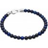 Fred Bennett Pánsky korálkový náramok Tigrie oko Blue B5428L