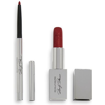 Makeup Revolution Revolution PRO X Marilyn Red - Kozmetická sada na pery 3,78 g