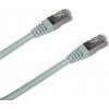 DATACOM Patchkábel 15m, FTP, Cat5e, RJ45, sivý 1587 - Datacom 1587 FTP, Cat5e, RJ45, 15m, šedý