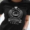 Tričko s potlačou NAJLEPŠIA KUCHÁRKA Dámsky Čierna S
