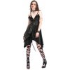 šaty DEVIL FASHION Black Gothic Punk Sexy
