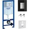 Súprava splachovacie tlačidlo Grohe Skate 38845KS0, podomietková konštrukcia Grohe Rapid SL 38539001