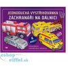 Jednoduchá vystřihovánka záchranáři na dálnici