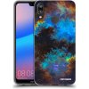 Picasee silikónový čierny obal pre Huawei P20 Lite - Space