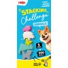 Haba Dynamická zábavná hra Stacking Challenge Zvieratá 5 figúrok 300 zadaní