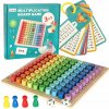 Inlea4Fun násobilka 3v1 multiplication board game