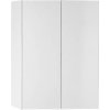 Aqualine Vega - Galérka so zrkadlom, 60x70x18 cm, biela VG060