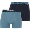 Pánske boxerky O'Neill, BOXERSHORTS 2-PACK tmavo modrá,modrá 2XL