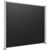 Gutta Guttafence Premium WPC biela / antracit 2,02 x 1,86 m | cena za ks