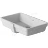 DURAVIT - Vero Umývadlo zápustné, 485x315 mm, s prepadom, biela 0330480000