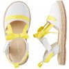 Dievčenské espadrilky Carter's Veľkosť: 27, Farba: Biela