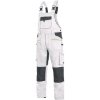 Pracovné nohavice na traky CXS STRETCH Veľkosť: 50, Farebnosť: Biela/Sivá