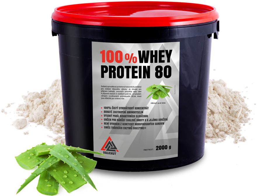 VALKNUT Proteín 100% Whey 80 2000 g