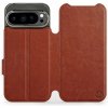 Mobiwear Flip knížkové pro Google Pixel 9 Pro Hnědé