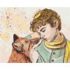 Zuty – Maľovanie Podľa Čísel – Zasnený Malý Princ A Líška, 40 × 50 cm, Plátno + Rám 8596530074533