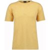 Pánske žlté softknit tričko RAGMAN Veľkosť: S