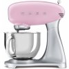 Kuchynský robot SMEG 50's Retro Style 4,8 l ružový, s nerezovým podstavcom (SMF02PKEU)