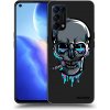 Picasee silikónový čierny obal pre OPPO Reno 5 5G - EARTH - Lebka 3.0
