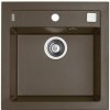 Alveus FORMIC 20 Chocolate 1103764 - Drez Granitový 520x510mm, vanička 440x350x200mm