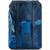 Frii of Norway Ergonomická školská taška 30L - Blue Graffiti, 9+