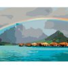 Diamondi Diamantové maľovanie - MALEDIVY - DÚHA (DENNIS FRATES) Rámovanie: bez rámu a bez vypnutia plátna, Rozmer: 40x50 cm