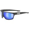 Uvex Sportstyle 706 ColorVision okuliare Black Matt/Mirror Blue