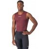 Castelli Pro Mesh 2.0 SLV, Deep bordeaux Veľkosť: L Pánska funkčná bielizeň bez rukávov do rôznych podmienok