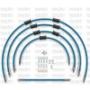 Venhill ŠTANDART -predok -sada Venhill POWERHOSEPLUS KAW-7002F-TB (5 hadíc v sade) priehľadné modré hadice, chrómové konckovky