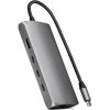 Satechi USB-C MultiPort Adaptér 8K s Ethernetem V3 - Space Grey (ST-P8KEM)