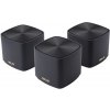 ASUS ZenWiFi XD4 Plus (B-3-PK) Dvojpásmový (2,4 ghz/5 ghz) Wi-Fi 6 (802.11ax) Čierna 2 Vnútorný (90IG07M0-MO3C50)