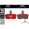 Platničky Galfer FD455 - Avid, Sram ZMES PLATNIČIEK: ADVANCED (červená)