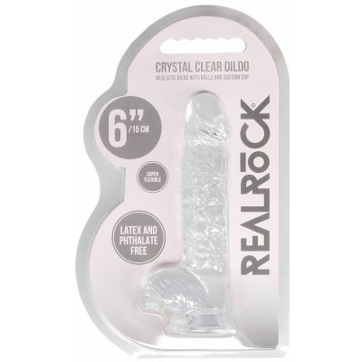 Shots REALROCK Realistic Dildo with Balls 15 cm