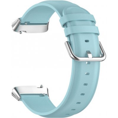 BStrap Leather remienok na Xiaomi Redmi Watch 3 Active / Lite, light blue