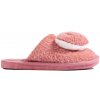 Pink women's slippers with Shelvt heart ružová 36-37 Shelvt 0000296004973