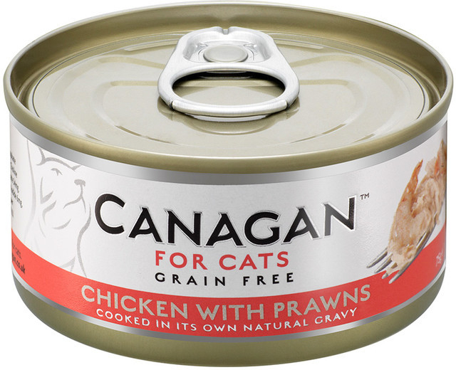 CANAGAN Cat Can Chicken & Prawns 75 g