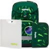 Ergobag Školský set prime Fluo blesk 2023 batoh+peračník+dosky