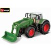 Bburago 10 cm Farm Tractor with front loader Fendt 1050 Vario + logging Grab