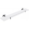Nimco Unix UN 13091BX-60-26 Polica s ohrádkou, 60 cm chróm