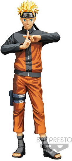 Bandai Naruto Shippuden Grandista Nero Naruto Uzumaki