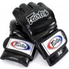 MMA grappling rukavice Fairtex FGV12 Black Ultimate 4oz L