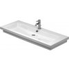 Duravit 2nd floor - Umývadlo do nábytku 1200x505 mm s prepadom, biela 0491120000