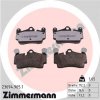 ZIMMERMANN Sada brzdových platničiek kotúčovej brzdy 23694.965.1